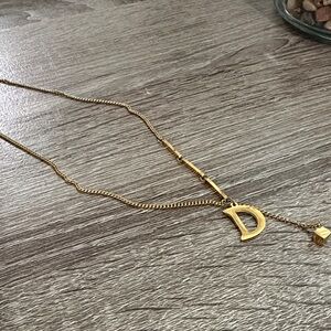 Elegant Gold Initial Necklace